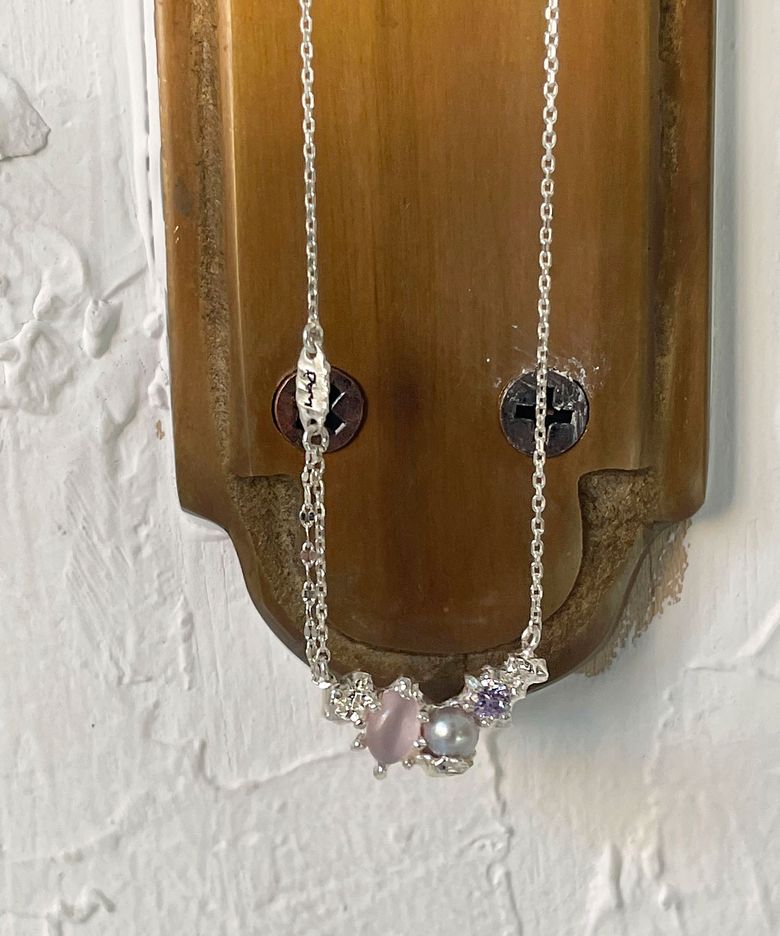 MILKYWAY SILVER NECKLACE
