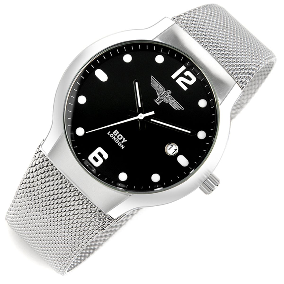 보이런던와치(BOYLONDON WATCH) 남성 메탈시계 BLD741-BK