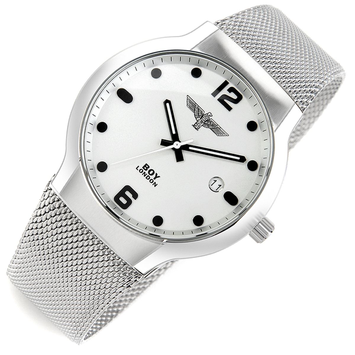보이런던와치(BOYLONDON WATCH) 남성 메탈시계 BLD741-SV