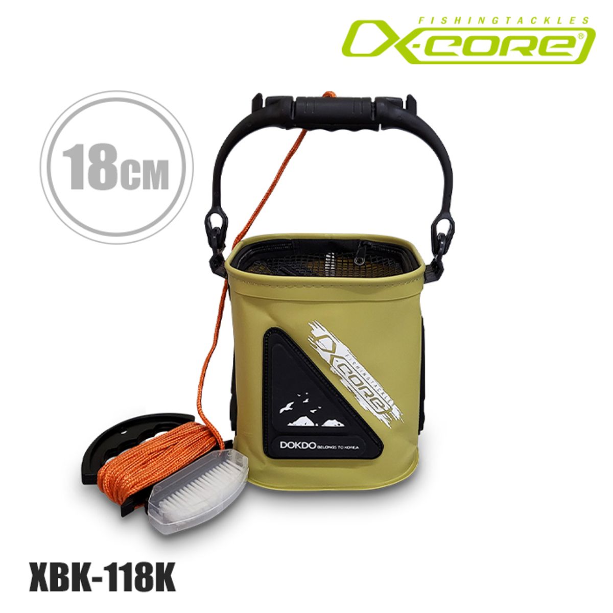 엑스코어(XCORE) 두레박 바칸 XBK-118K 18CM 카키