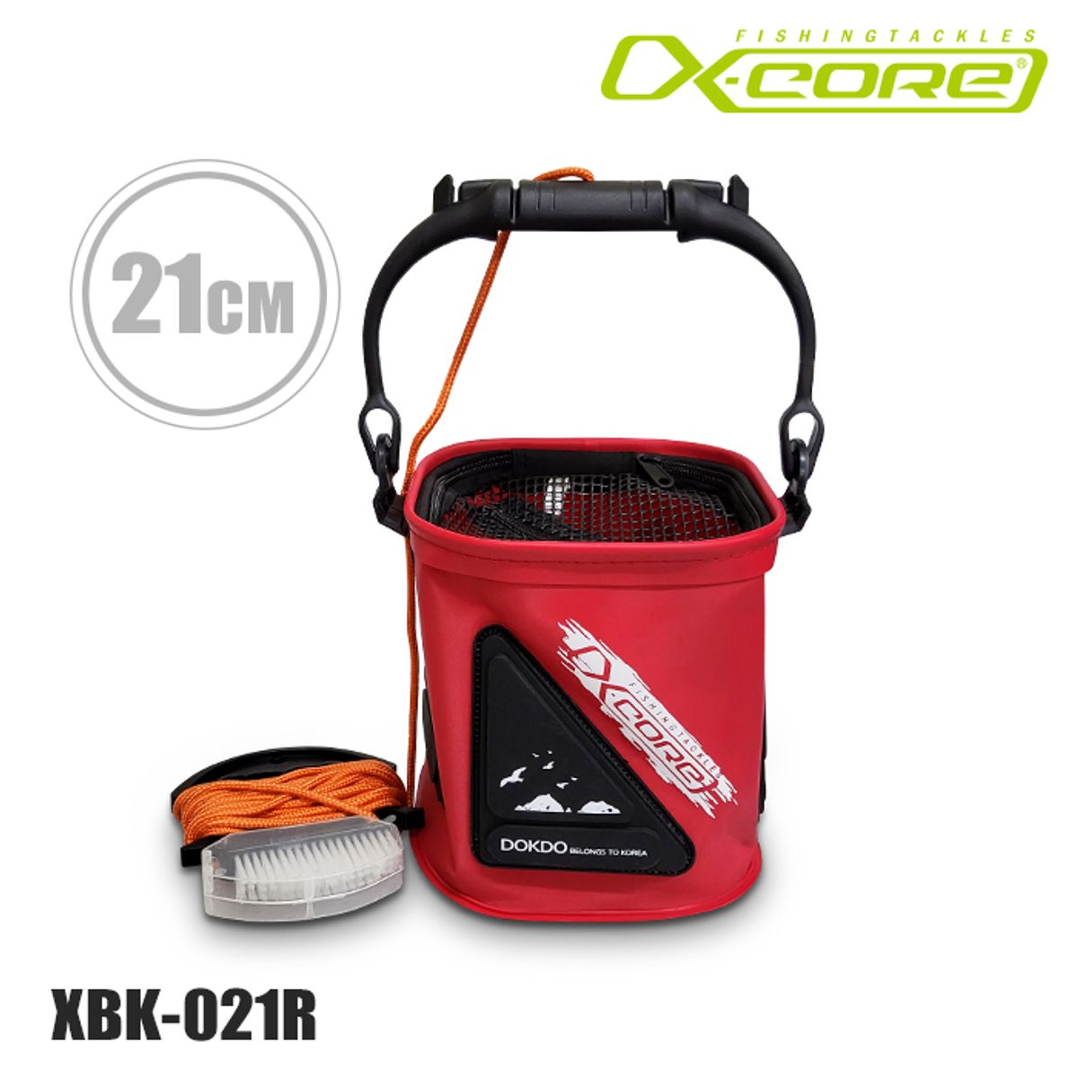 엑스코어(XCORE) 두레박 바칸 XBK-021R 21CM 레드