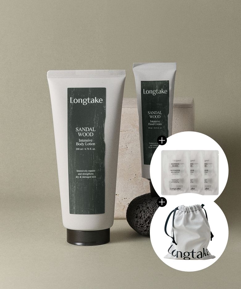 [증정] 바디로션 200ml+핸드크림 50ml SET (샌달우드/블랙티앤피그)