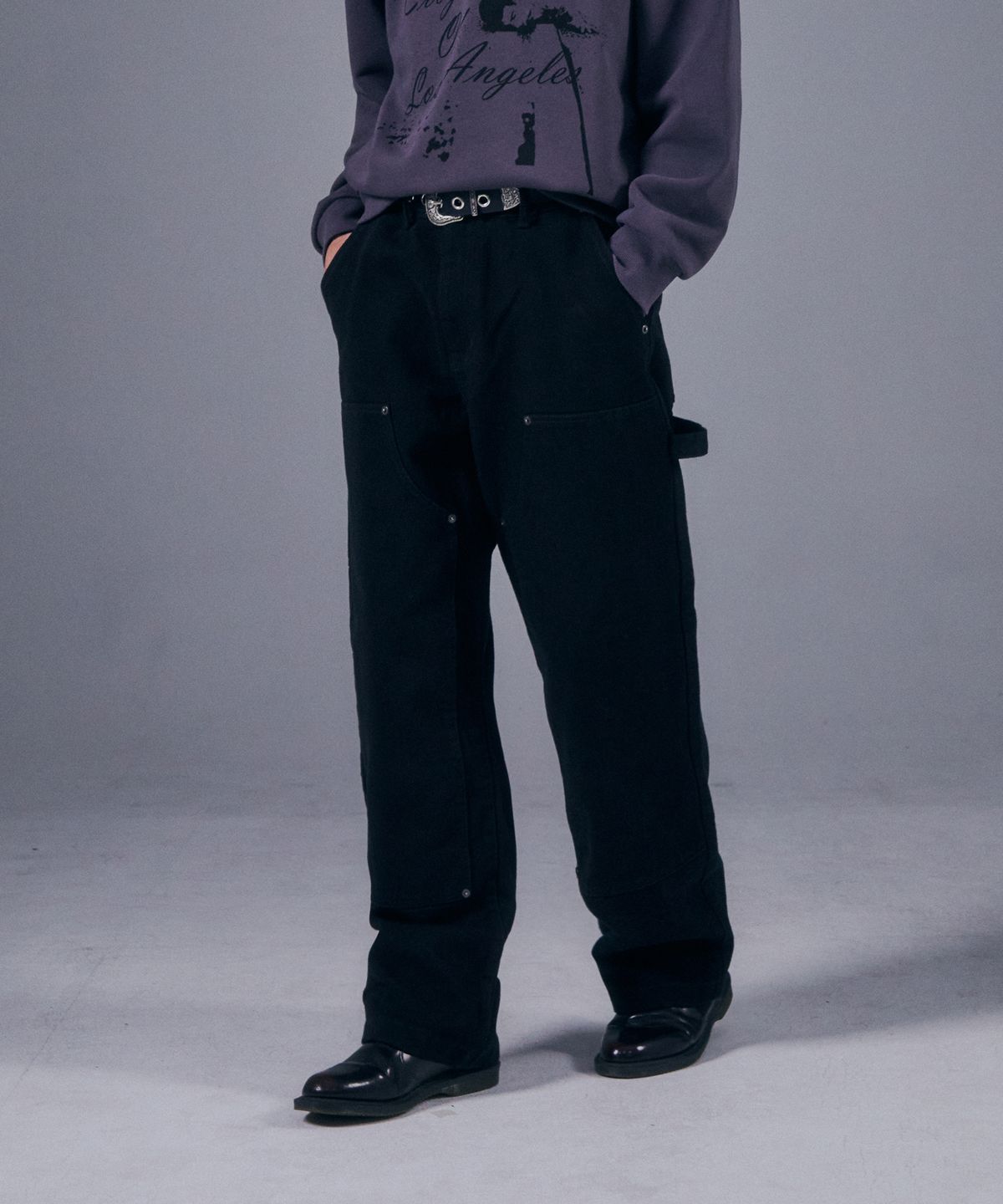 비전스트릿웨어(VISION STREETWEAR) VSW Carpenter Pants Black
