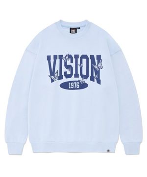 VSW Butterfly Logo Crewneck Sky Blue
