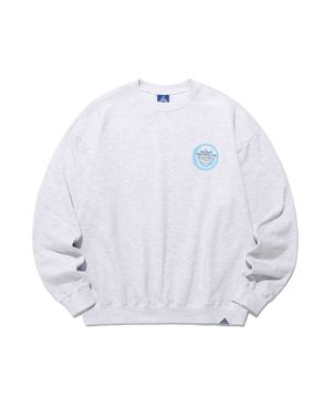 LOGO&SMILEY SWEATSHIRTS_LIGHT GREY(IK2DSMM440A)