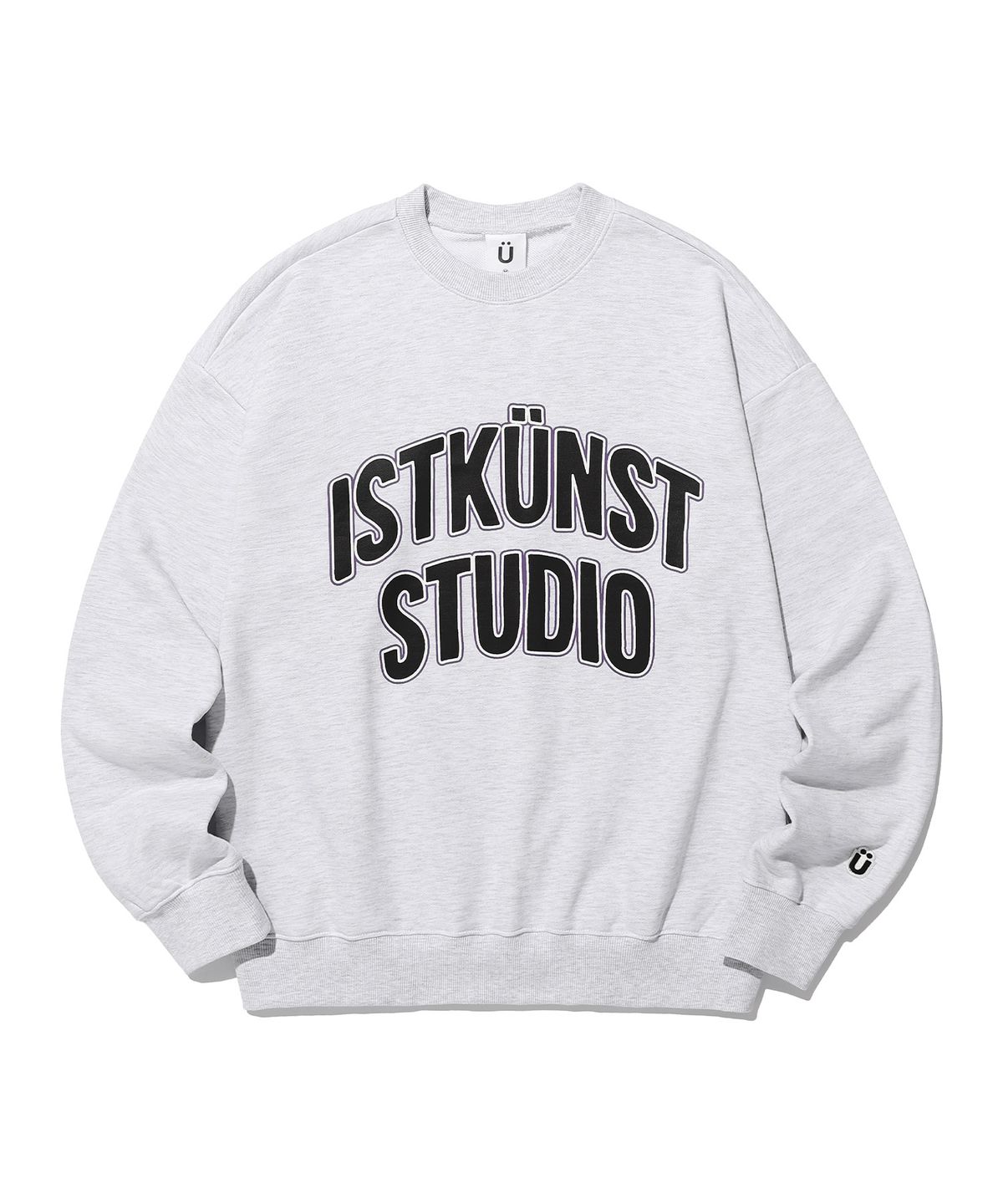 이스트쿤스트(ISTKUNST) IK STUDIO SWEATSHIRTS_LIGHT GREY(IK2DSMM444A)