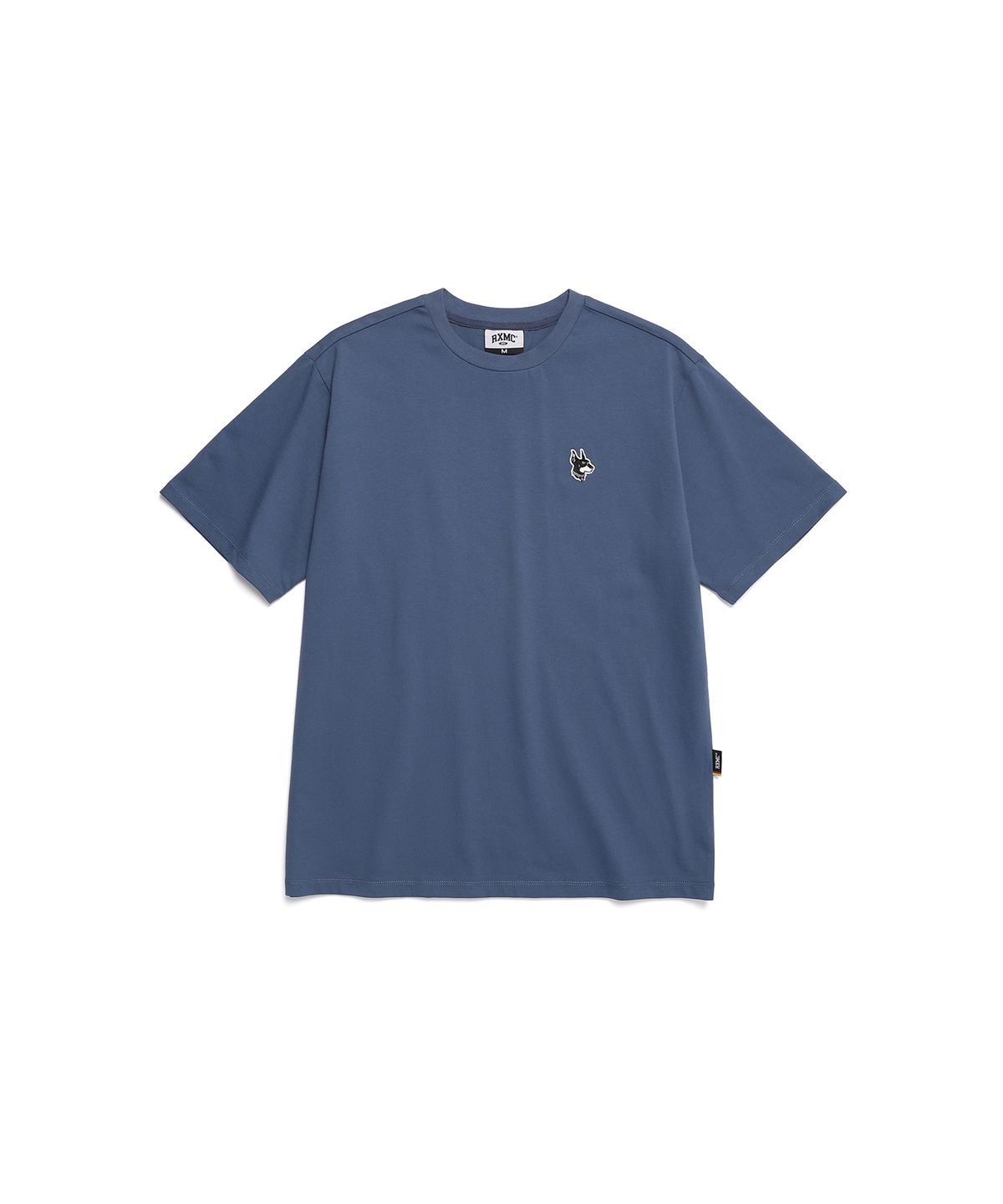 알엑스엠씨(RXMC) PINSCHER SMALL PATCH T-SHIRTS BLUE