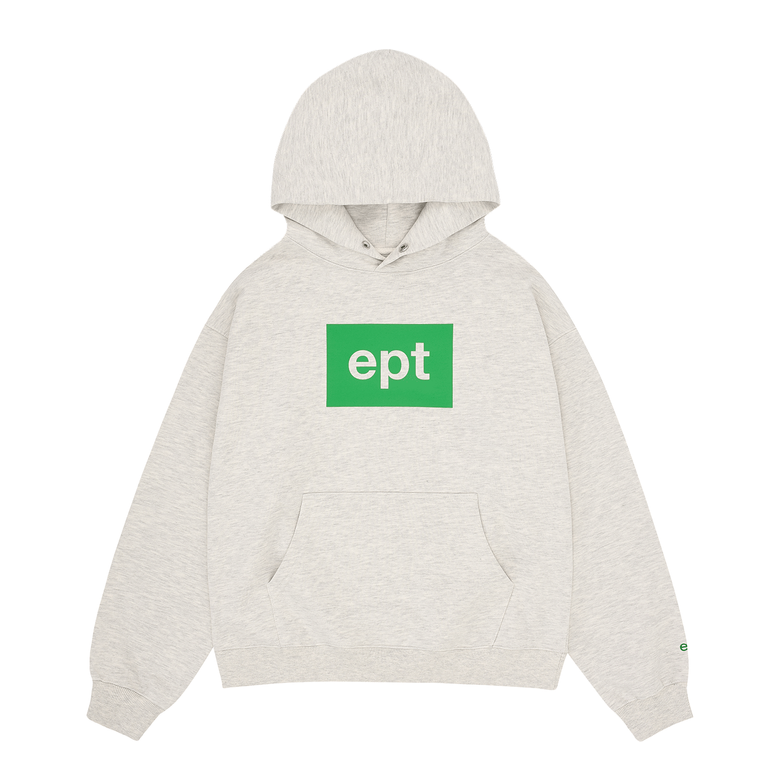 BOX LOGO HOODIE (OATMEAL)