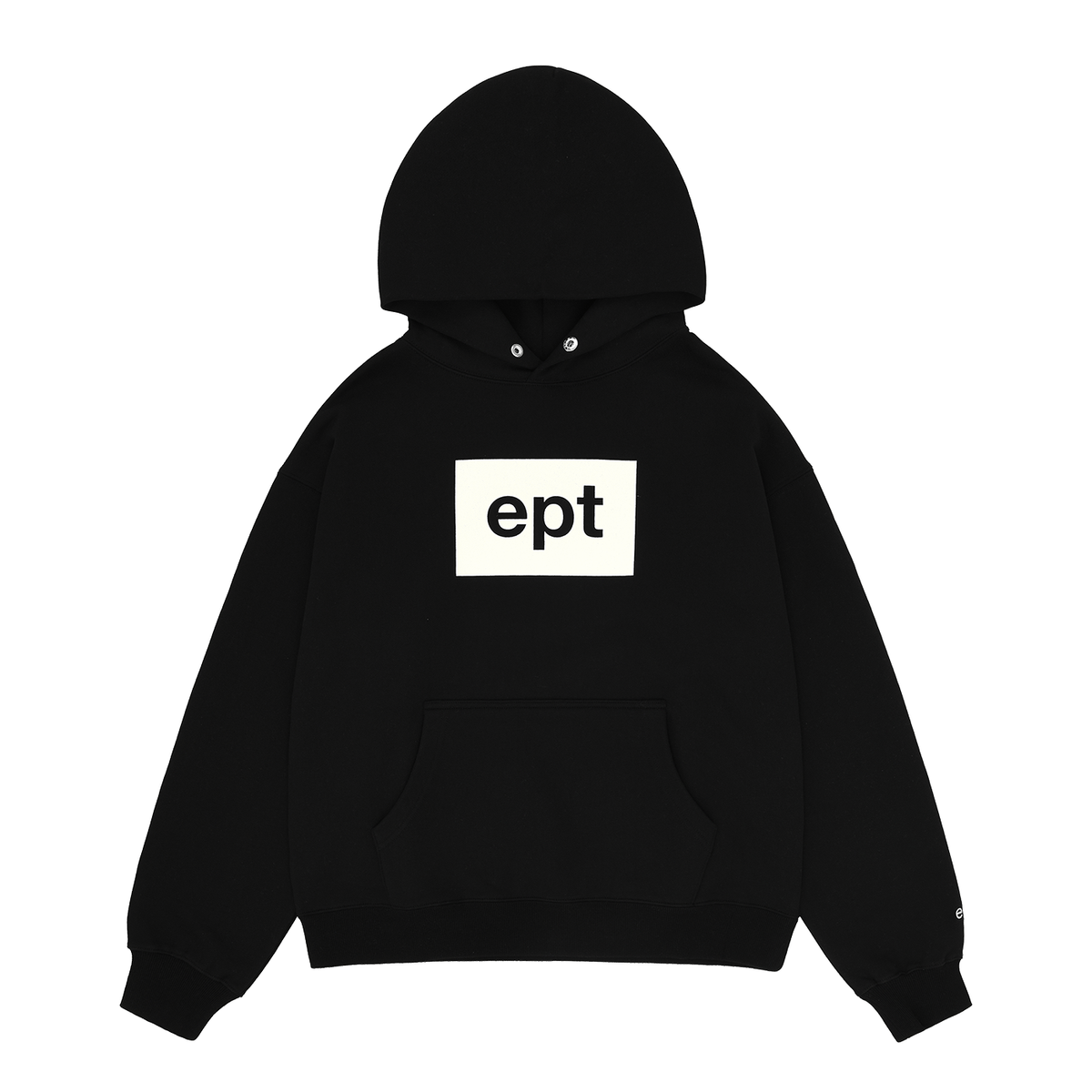 이피티(EPT) BOX LOGO HOODIE (BLACK)