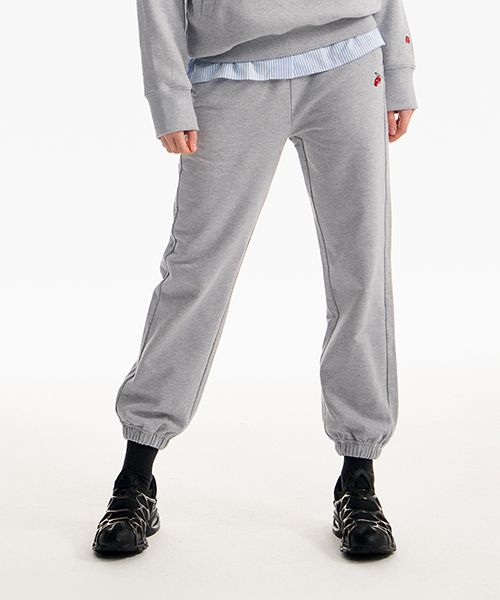 パンツ KIRSH Small Cherry Jogger Pants Melange Gray KKRSCPT504M MUSINSA公式 | KIRSH Small Cherry Jogger Pants [Melange Gray]