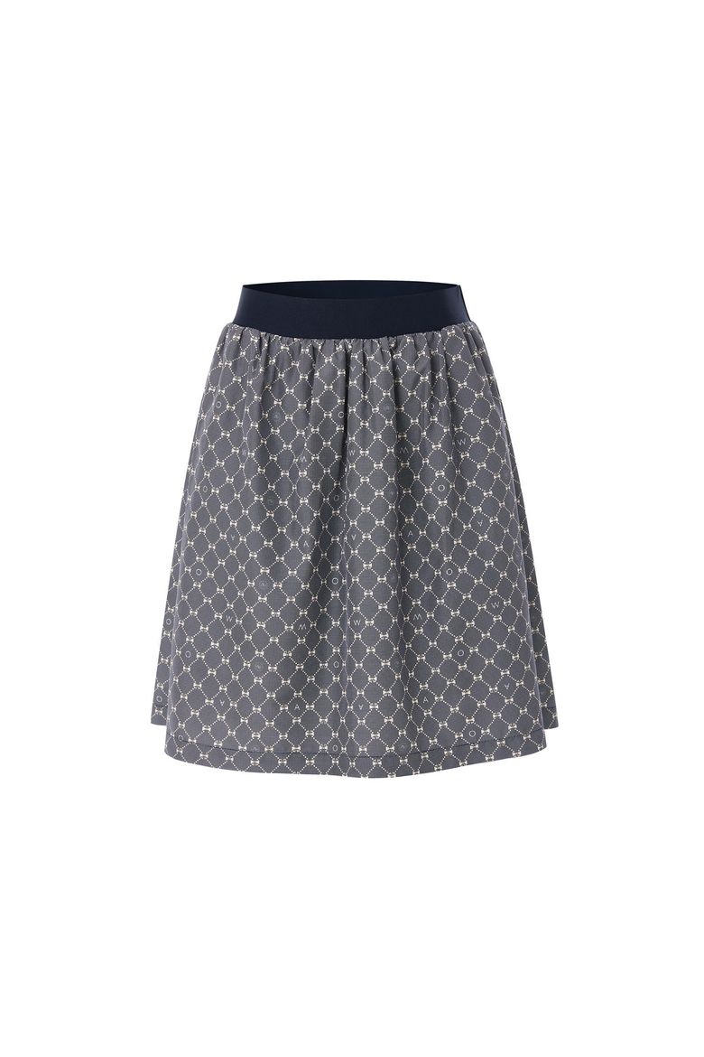 SIGNATURE PATTERN WINDBREAKE SKIRT