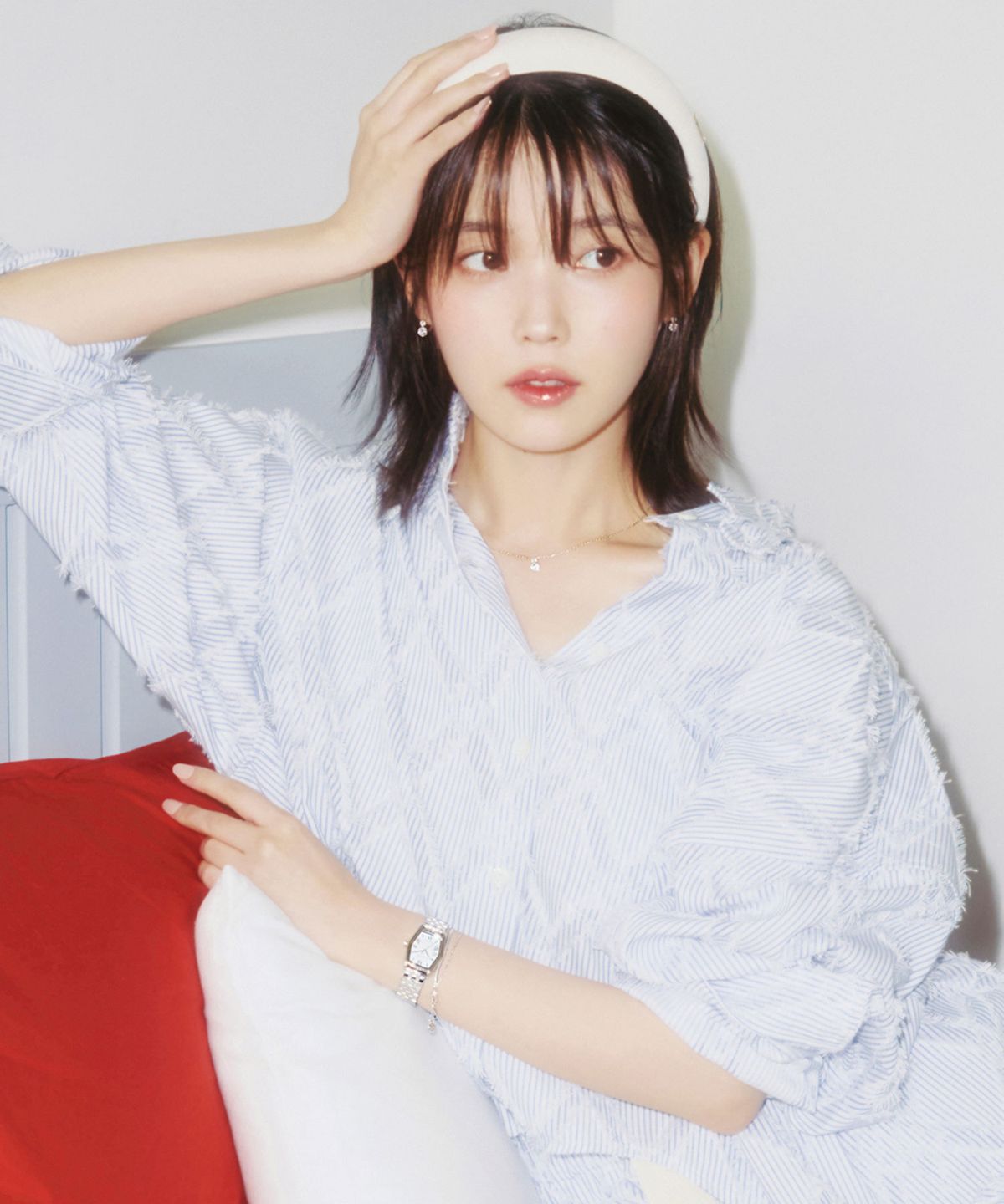 제이에스티나(JESTINA) WHITEMOND 목걸이 (JJLJNQ3BS300SW420)