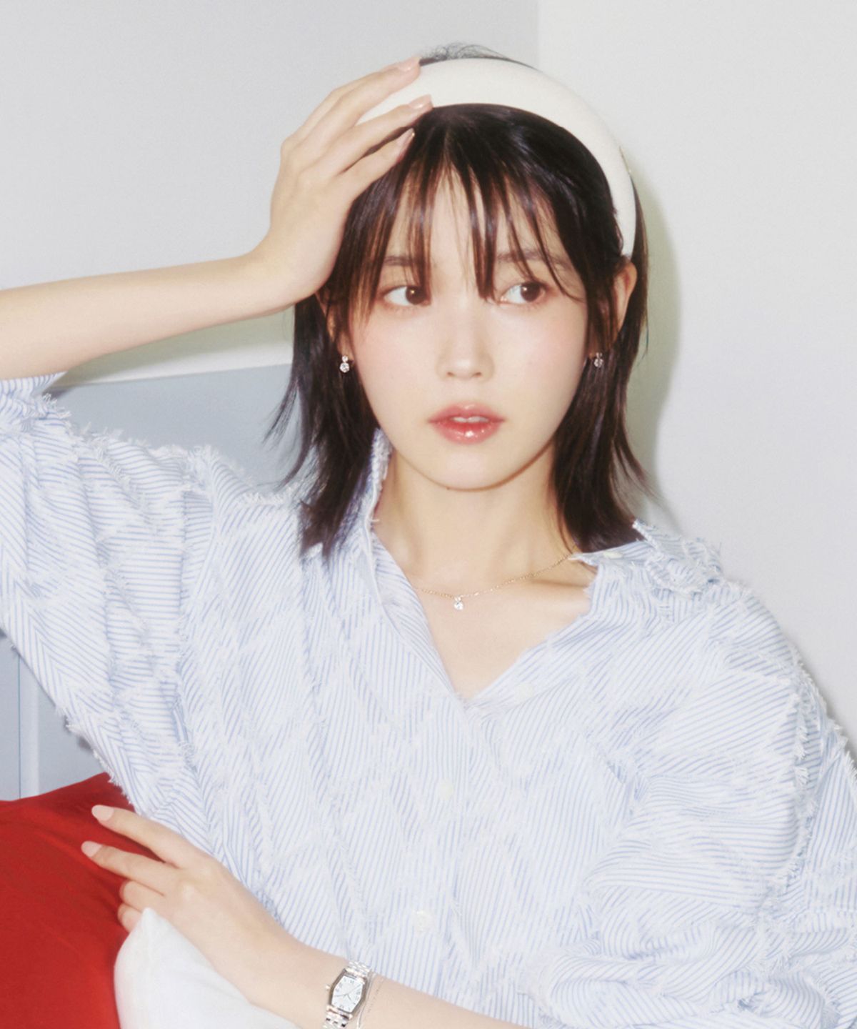 제이에스티나(JESTINA) WHITEMOND 목걸이+귀걸이 세트 (SET-J0-0104)