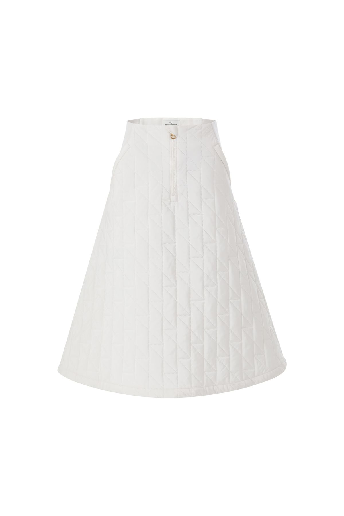 에이오더블유(AOW) QUILTING FLARE SKIRT