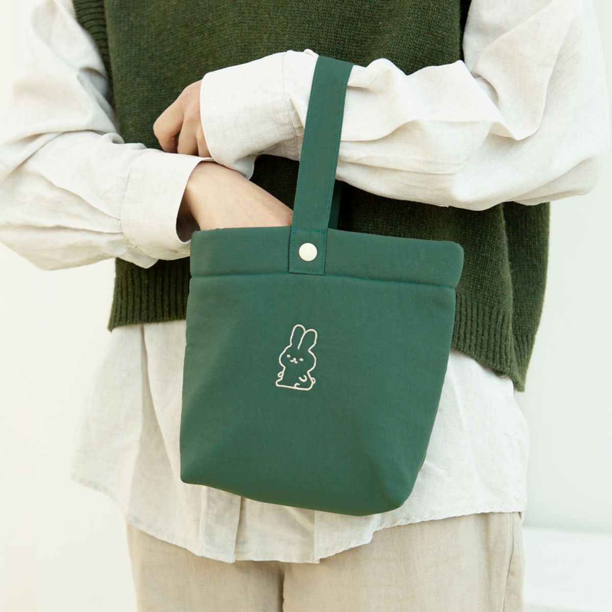 올뉴프레임(ALL NEW FRAME) Airy Mini Totebag - 안녕, 토끼