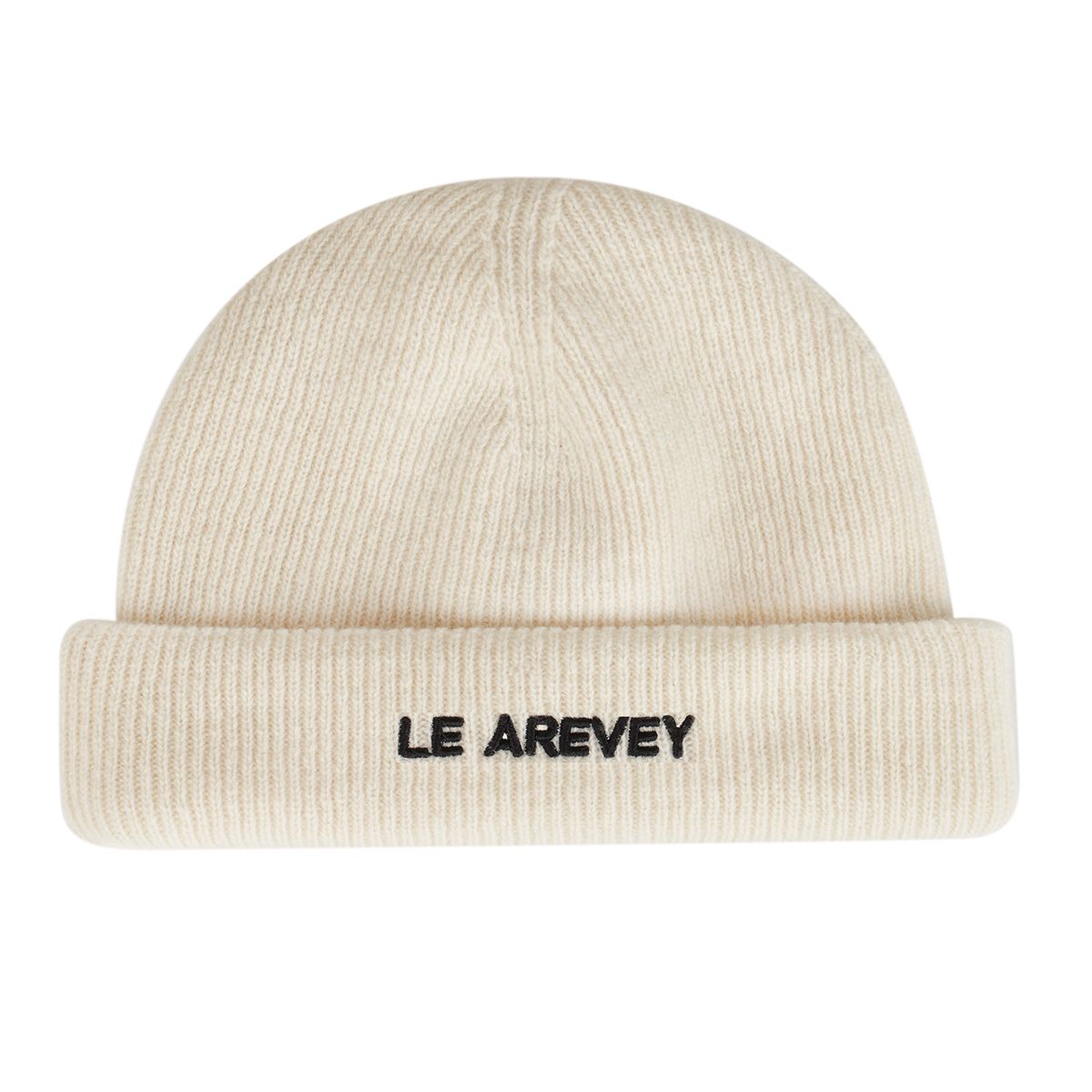 르아르베이(LEAREVEY) LE AREVEY ORIGINAL BEANIE CREAM IVORY