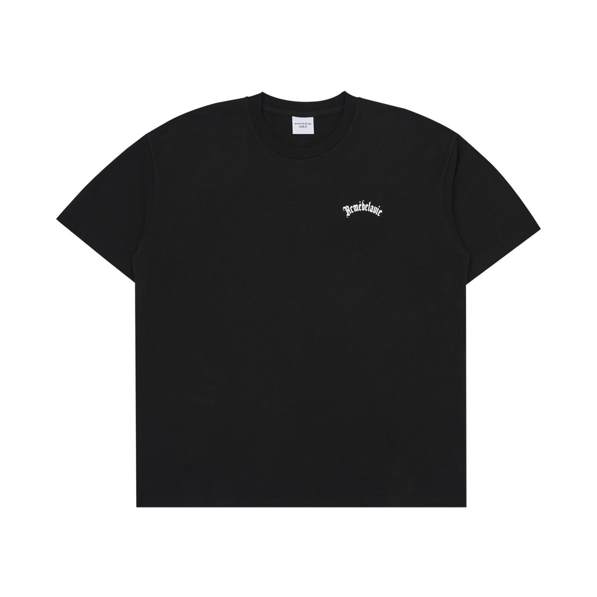 아크메드라비(ACME DE LA VIE) GOLD CHAIN BEAR DOLL SHORT SLEEVE T-SHIRT BLACK