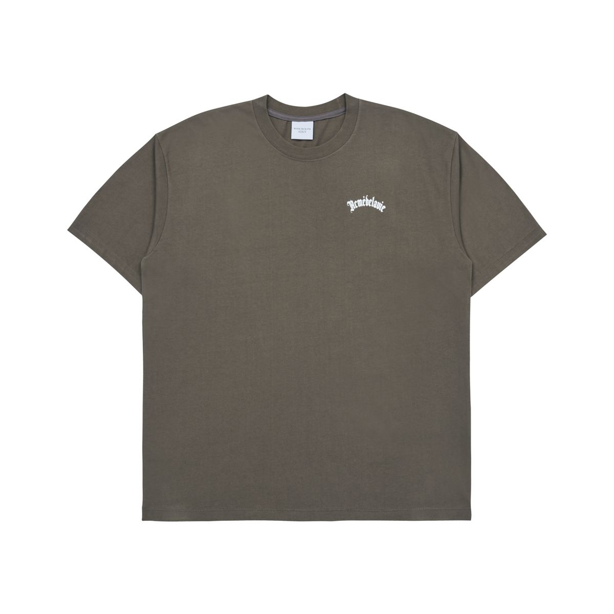 아크메드라비(ACME DE LA VIE) GOLD CHAIN BEAR DOLL SHORT SLEEVE T-SHIRT COCOA