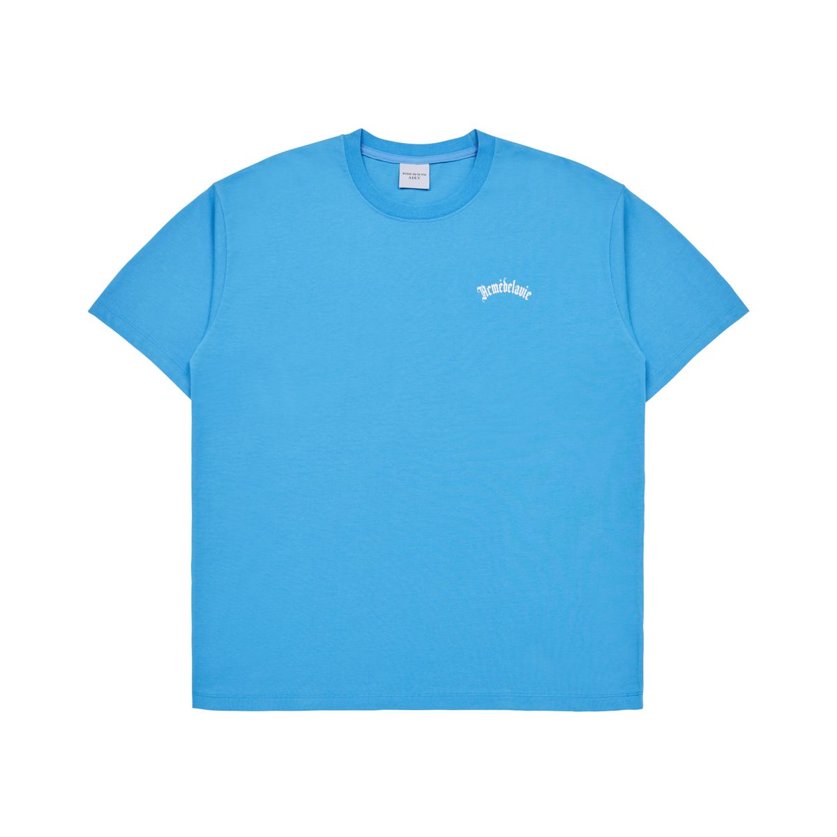 아크메드라비(ACME DE LA VIE) GOLD CHAIN BEAR DOLL SHORT SLEEVE T-SHIRT BLUE