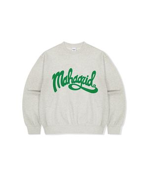 CURVED LOGO SWEATSHIRT OATMEAL(MG2DSMM440A)