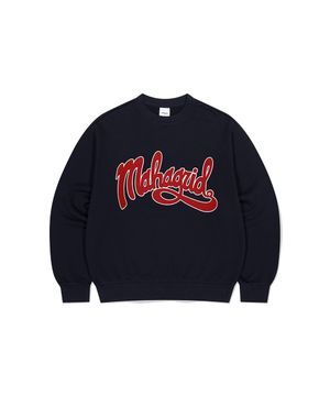 CURVED LOGO SWEATSHIRT NAVY(MG2DSMM440A)