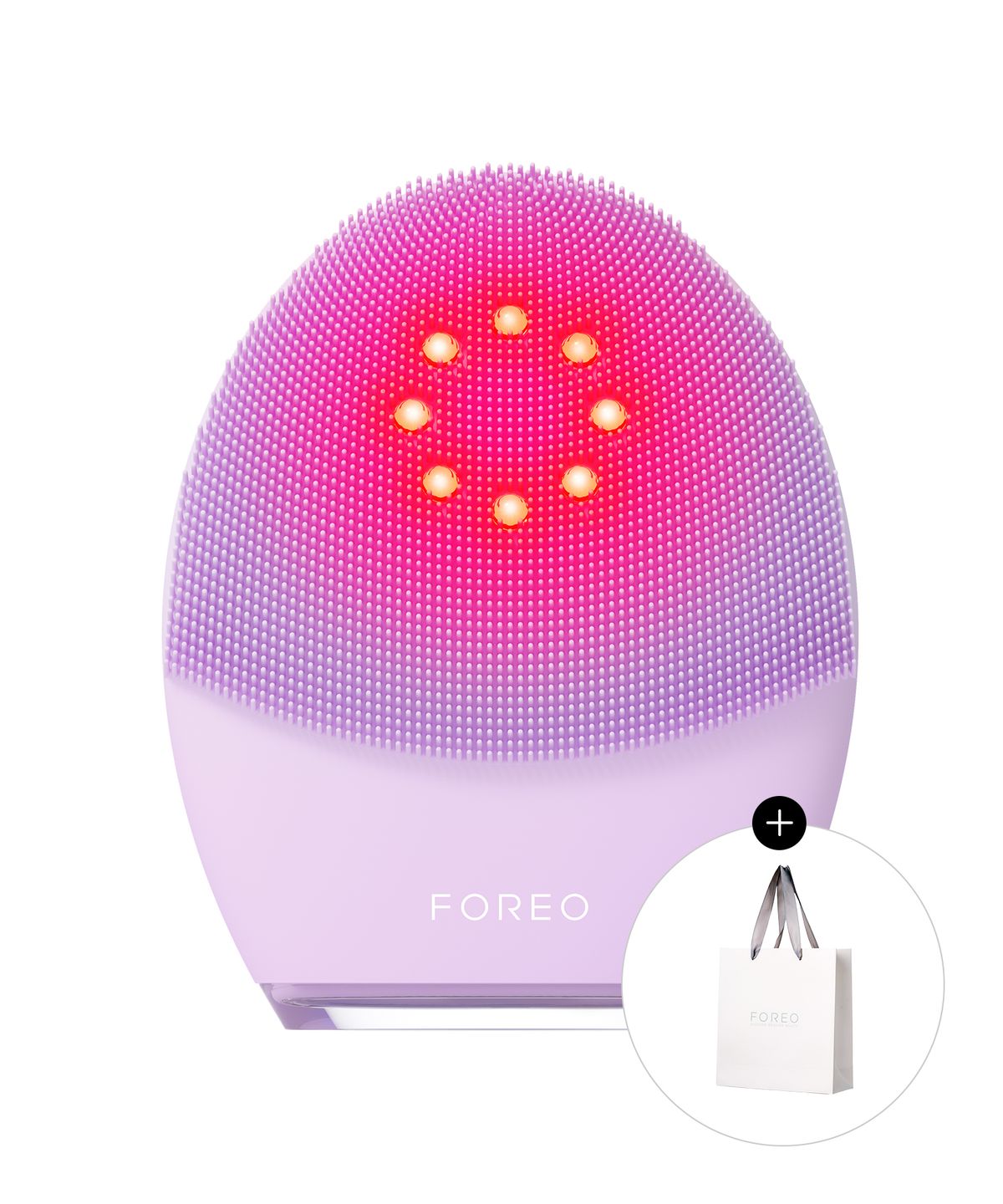 포레오(FOREO) [쇼핑백 증정/미세전류 클렌징 다비아스] 루나 4 플러스 (민감성 피부)