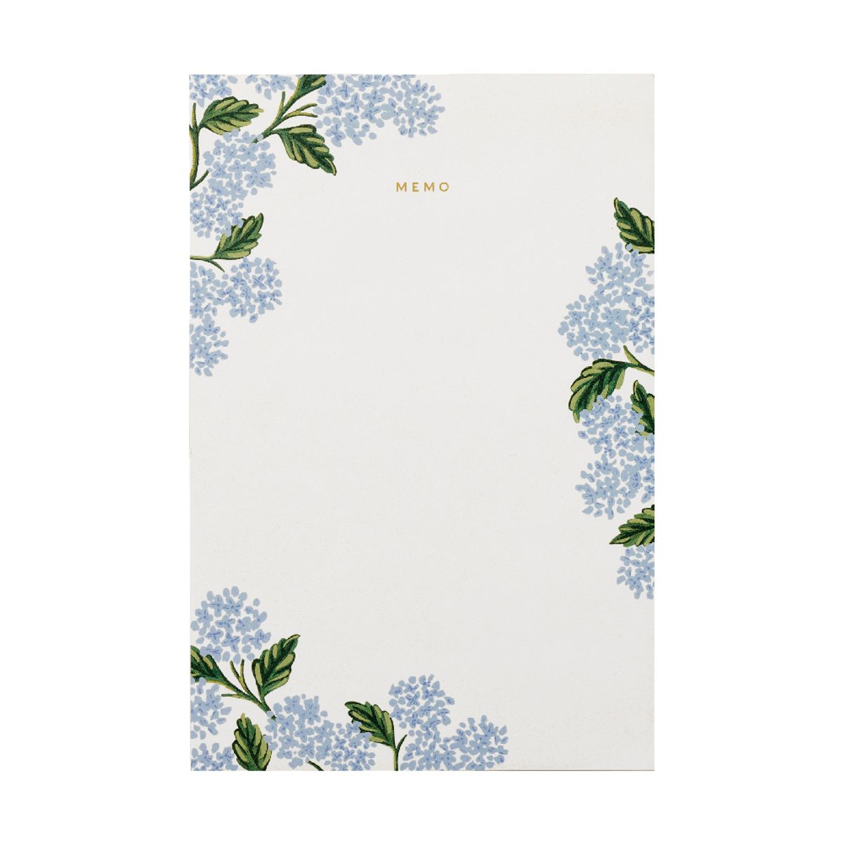 라이플 페이퍼(RIFLE PAPER) Hydrangea Large  메모 노트 패드