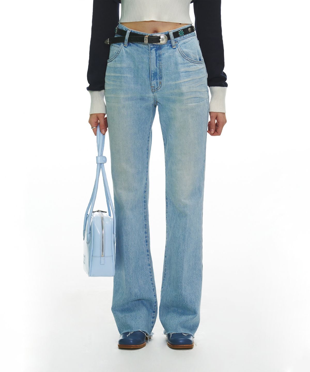 그로브(GROVE) 22SS CELINA DENIM PANTS [2COLOR]