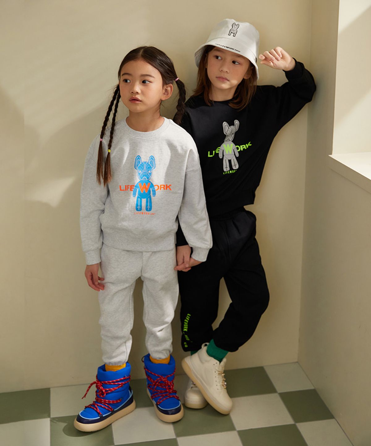 라이프워크 키즈(LIFEWORK KIDS) 키즈) 피규어 조거팬츠