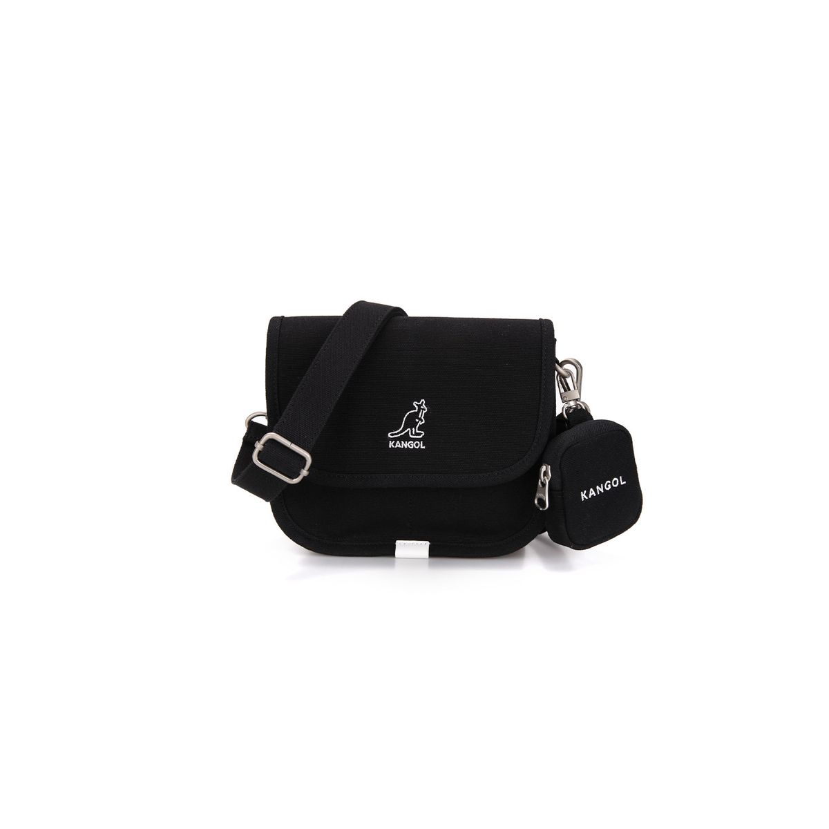 캉골(KANGOL) 럭키 캔버스 미니 크로스백 Ⅱ 3242 블랙