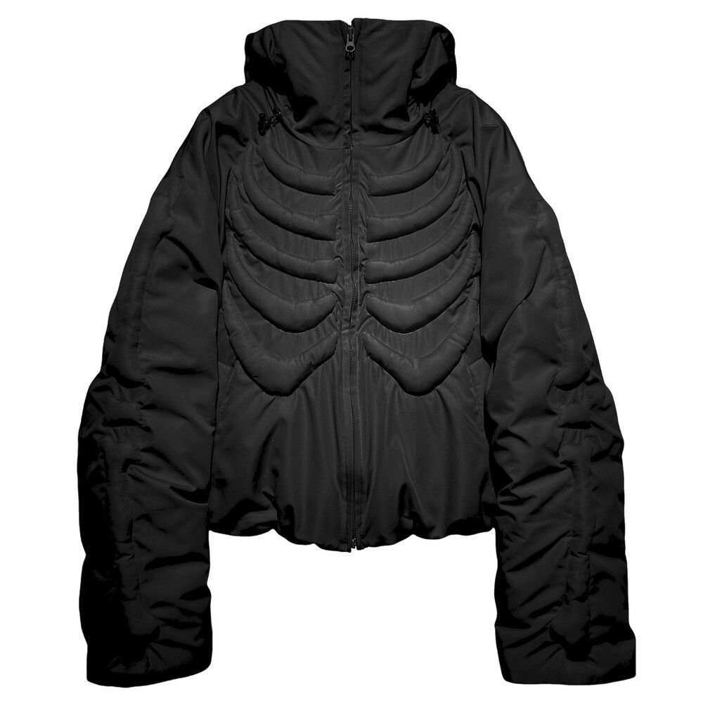 MUSINSA | SURGERY surgery bone embossing puffer jacket light