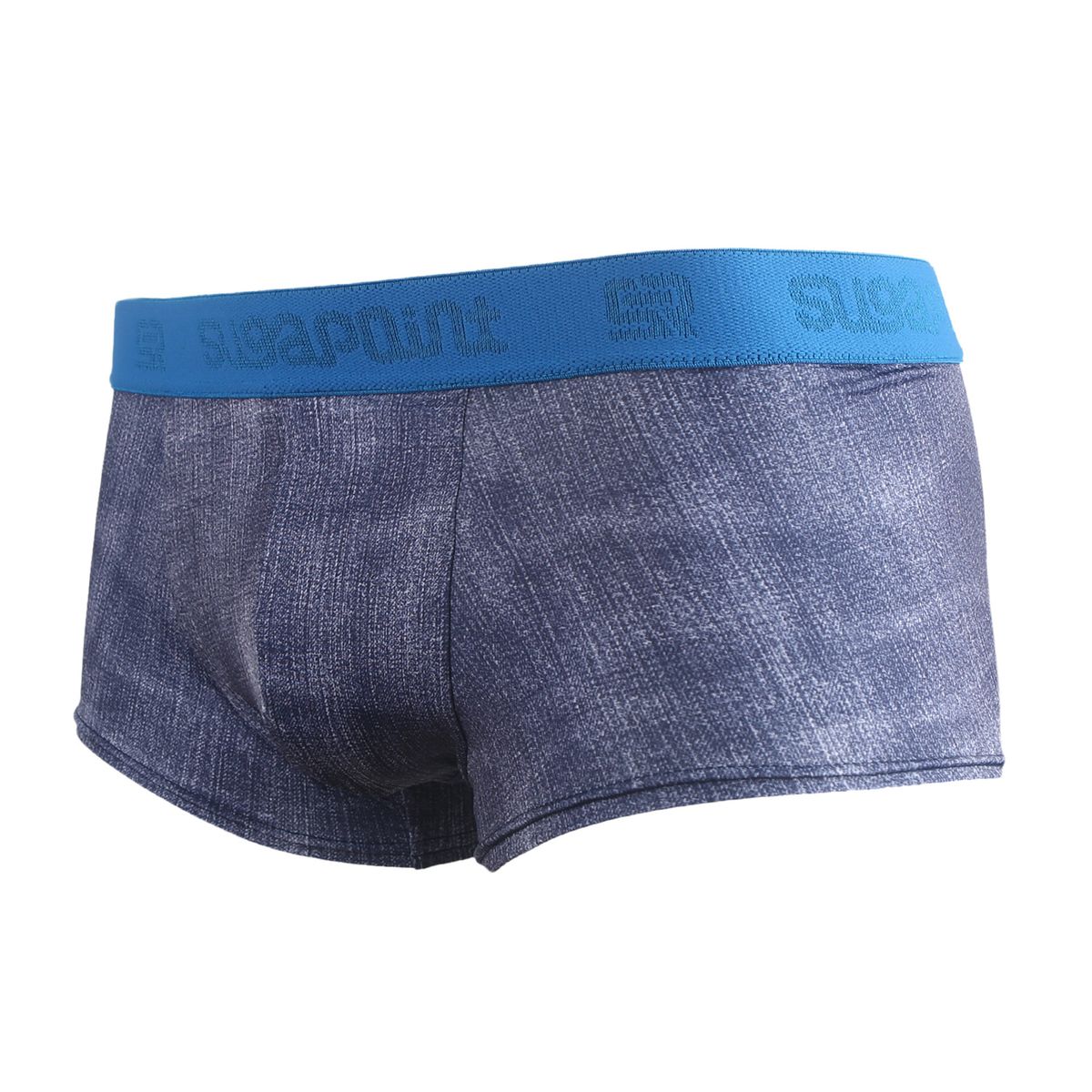 슈가포인트(SUGAPOINT) 남성 아웃밴드 이너 팬티 . 서핑-웨이크보딩 속팩티 . Dan - Denim Indigo