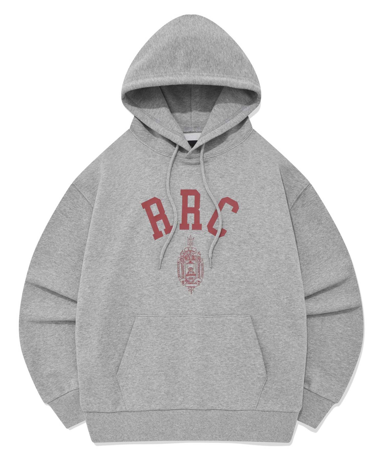 ★22-23FW新作★RETRIEVER CLUB★RRC ACADEMY HOODIE MUSINSA | RETRIEVER CLUB RRC ACADEMY HOODIE [GRAY]