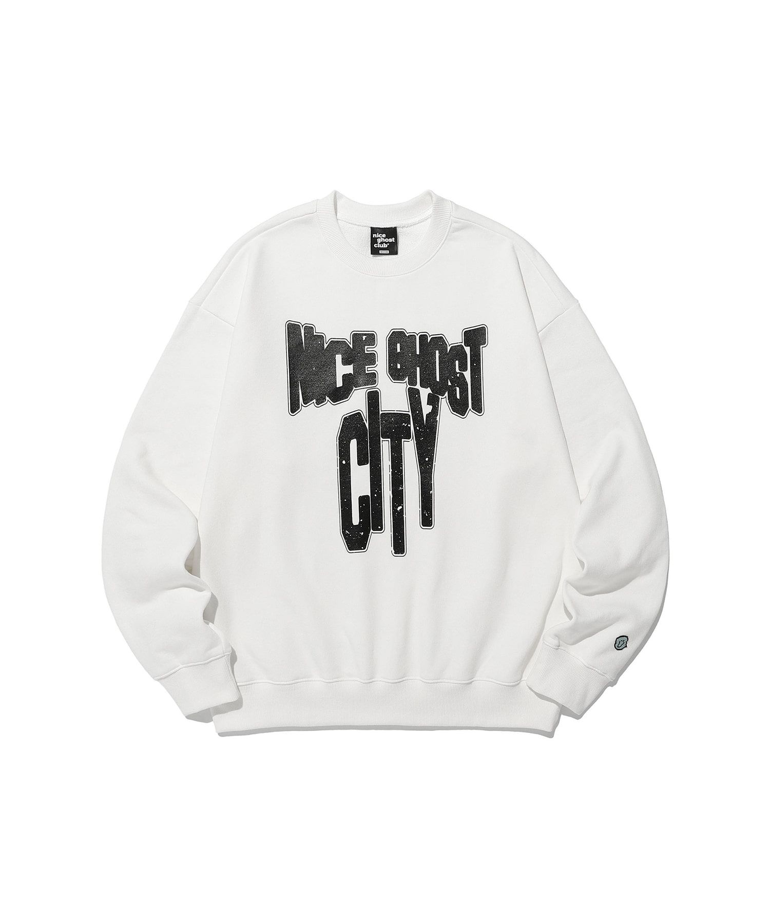 [ NICE GHOST CLUB]★NICE GHOST CITY SWEATSHIRTS MUSINSA | NICE GHOST CLUB NICE GHOST CITY SWEATSHIRTS_WHITE