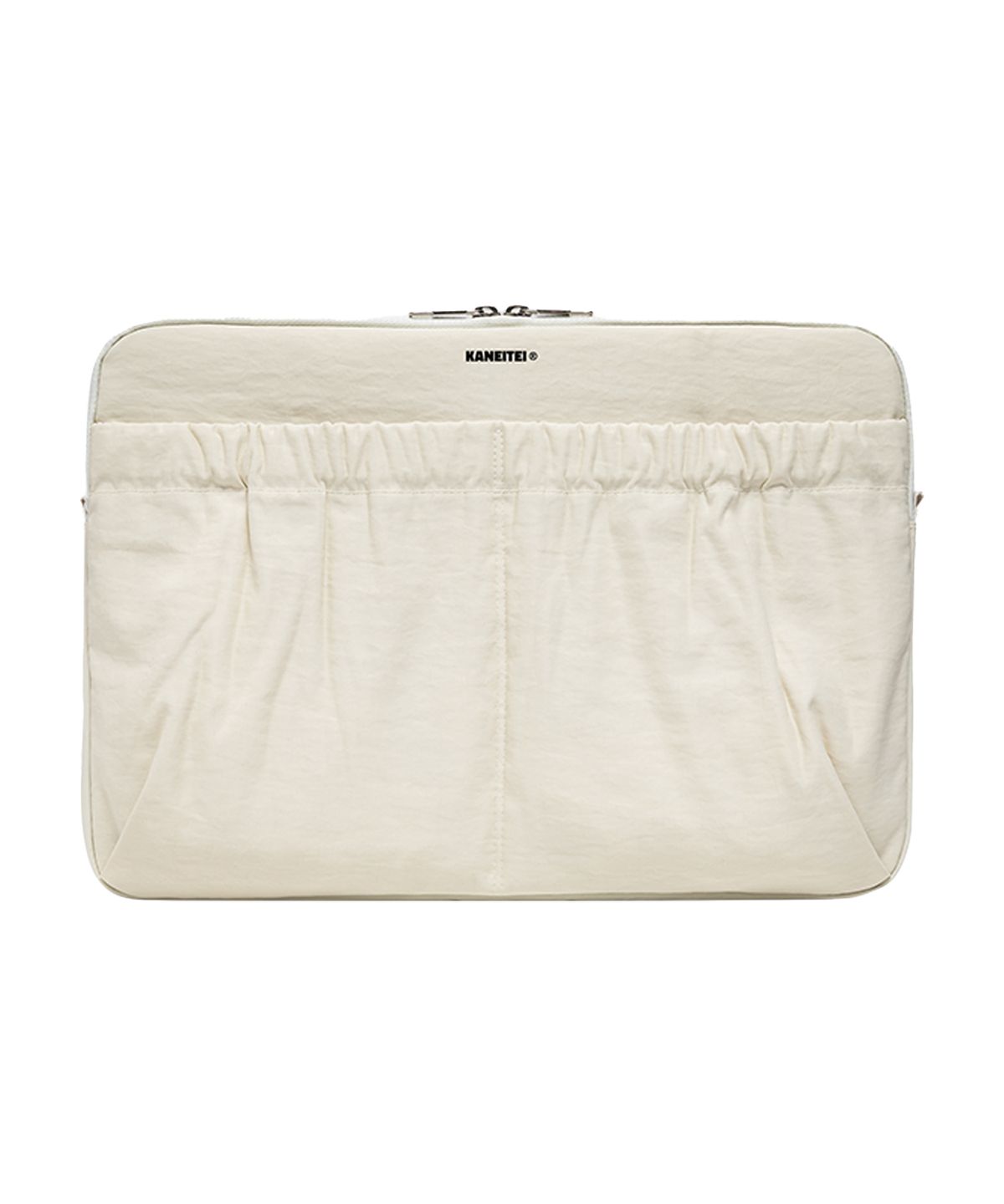 카네이테이(KANEITEI) NAPOLI LAPTOP POUCH (ECRU) / RECYCLED