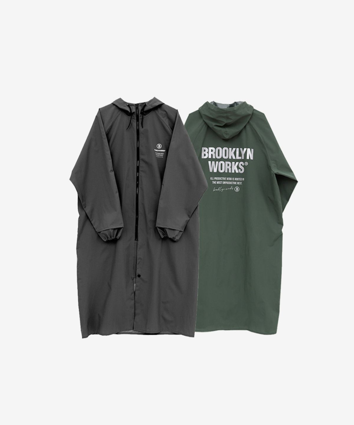 브루클린웍스(BROOKLYN WORKS) 레인코트