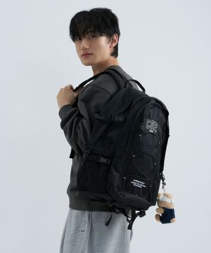 CGP 아치 로고 백팩 34L-블랙
