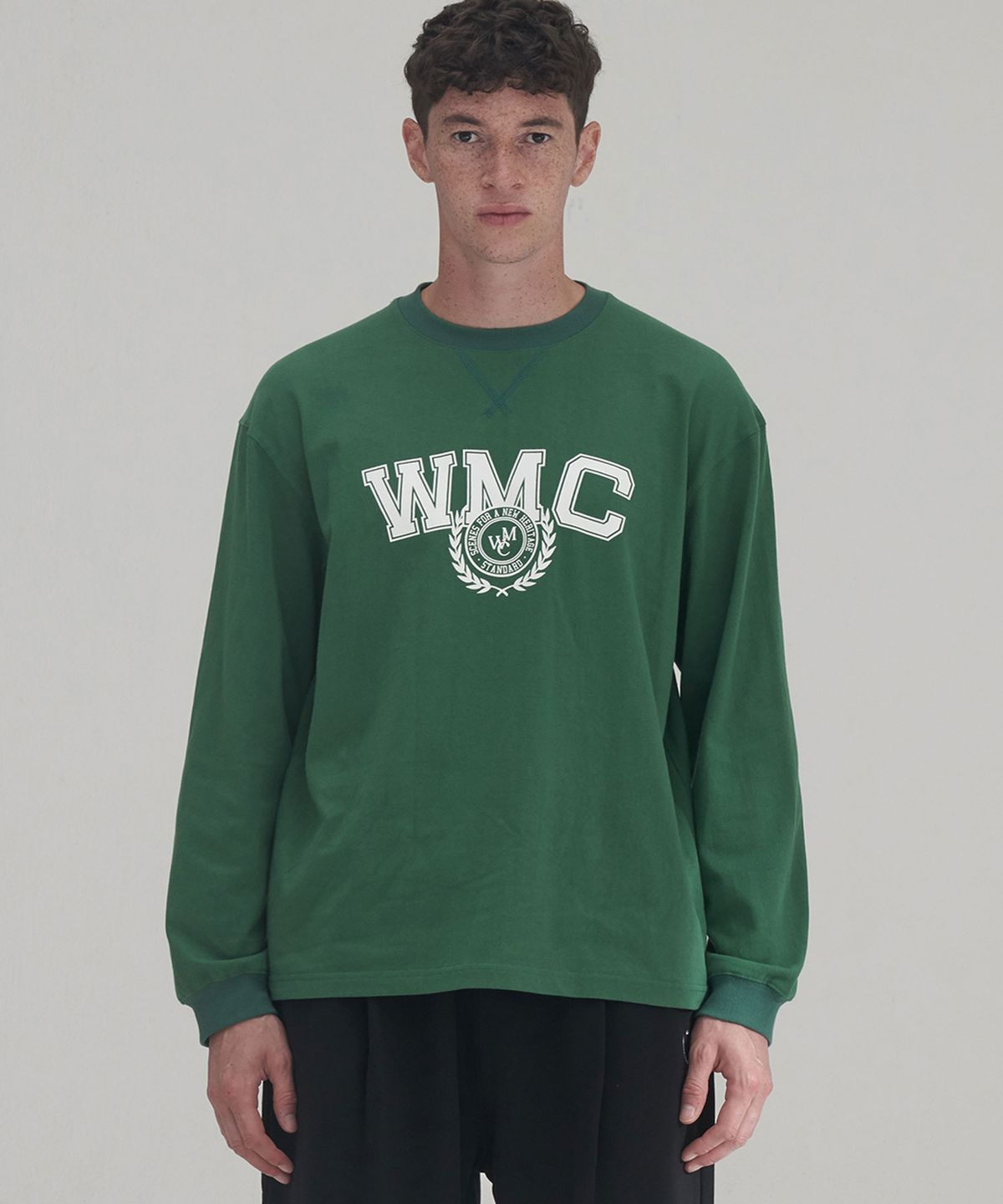 더블유엠씨(WMC) 클래식로고 롱슬리브_GREEN