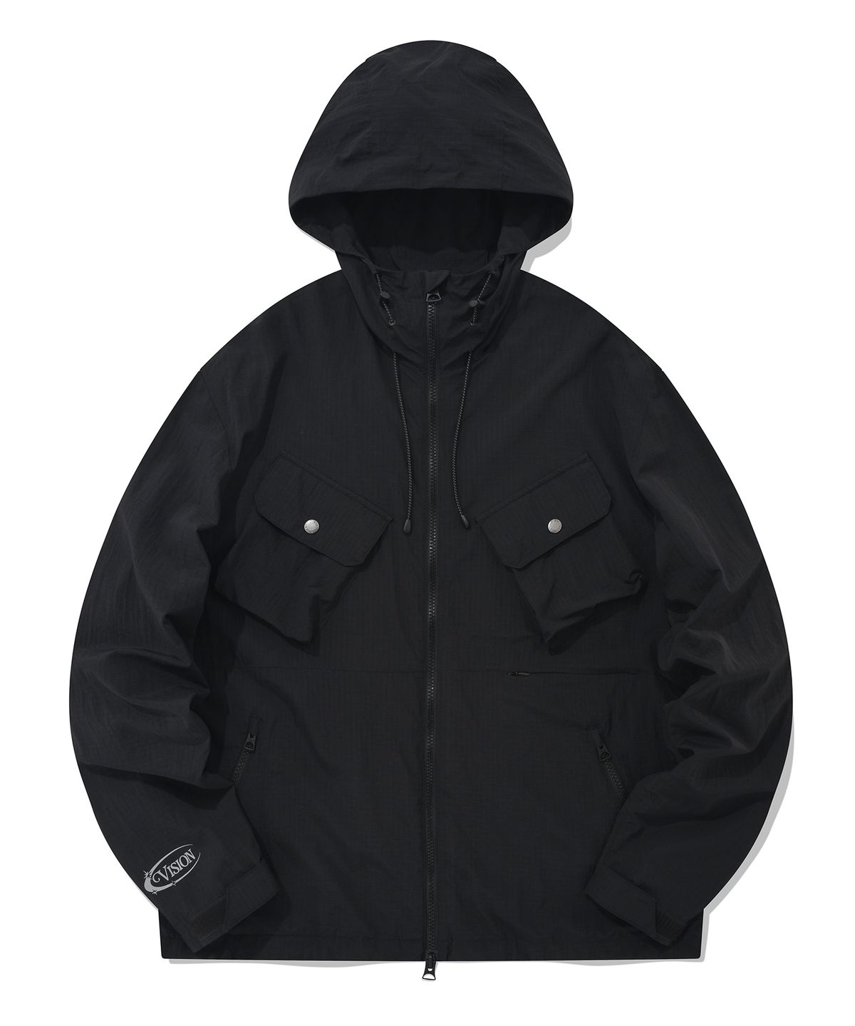 비전스트릿웨어(VISION STREETWEAR) VSW Utility Windbreaker Black