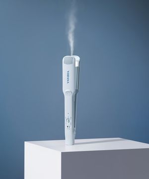 모이스처 스팀 와이드 판고데기 블루그레이