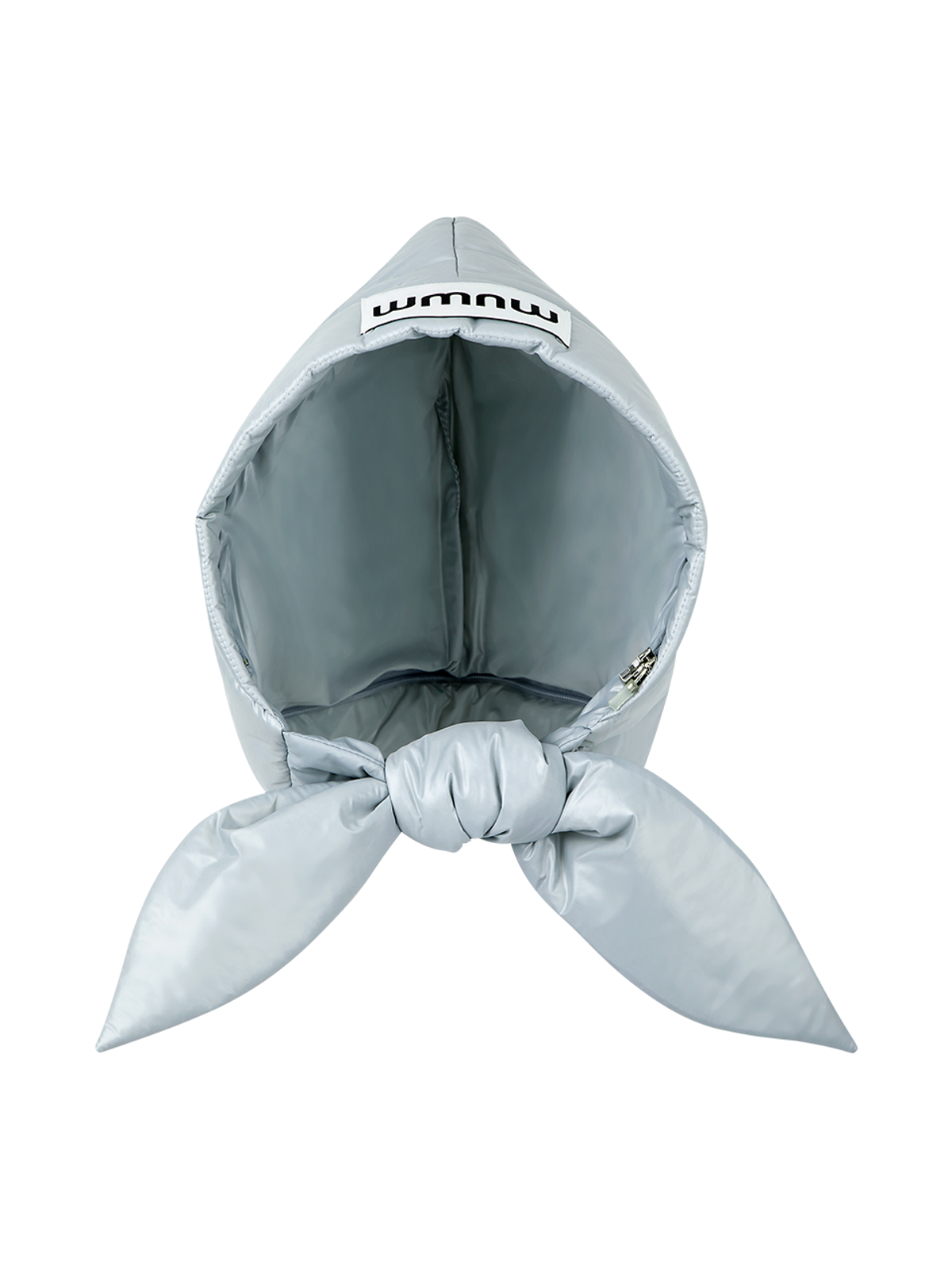 무음(MUWM) [리사이클] 후디백 Hoodie Bag (Pearl Gray)