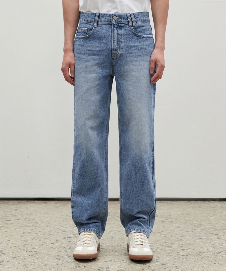 Dawn Semi Wide Jeans DCPT002LaserLightBlue