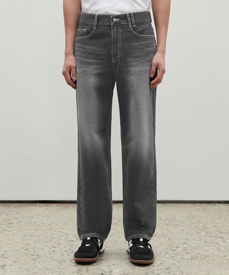 Dawn Semi Wide Jeans DCPT002LaserBlack