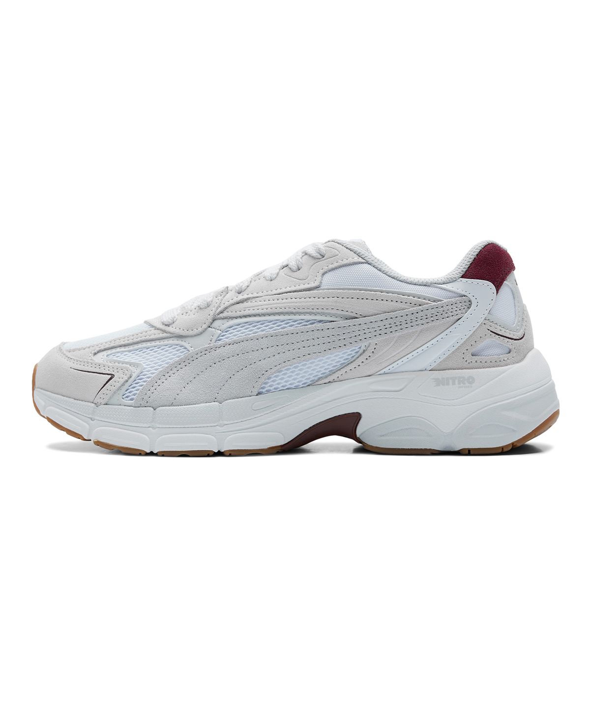 푸마(PUMA) 테버리스 나이트로 - 라이트 그레이:버건디 / 388774-11