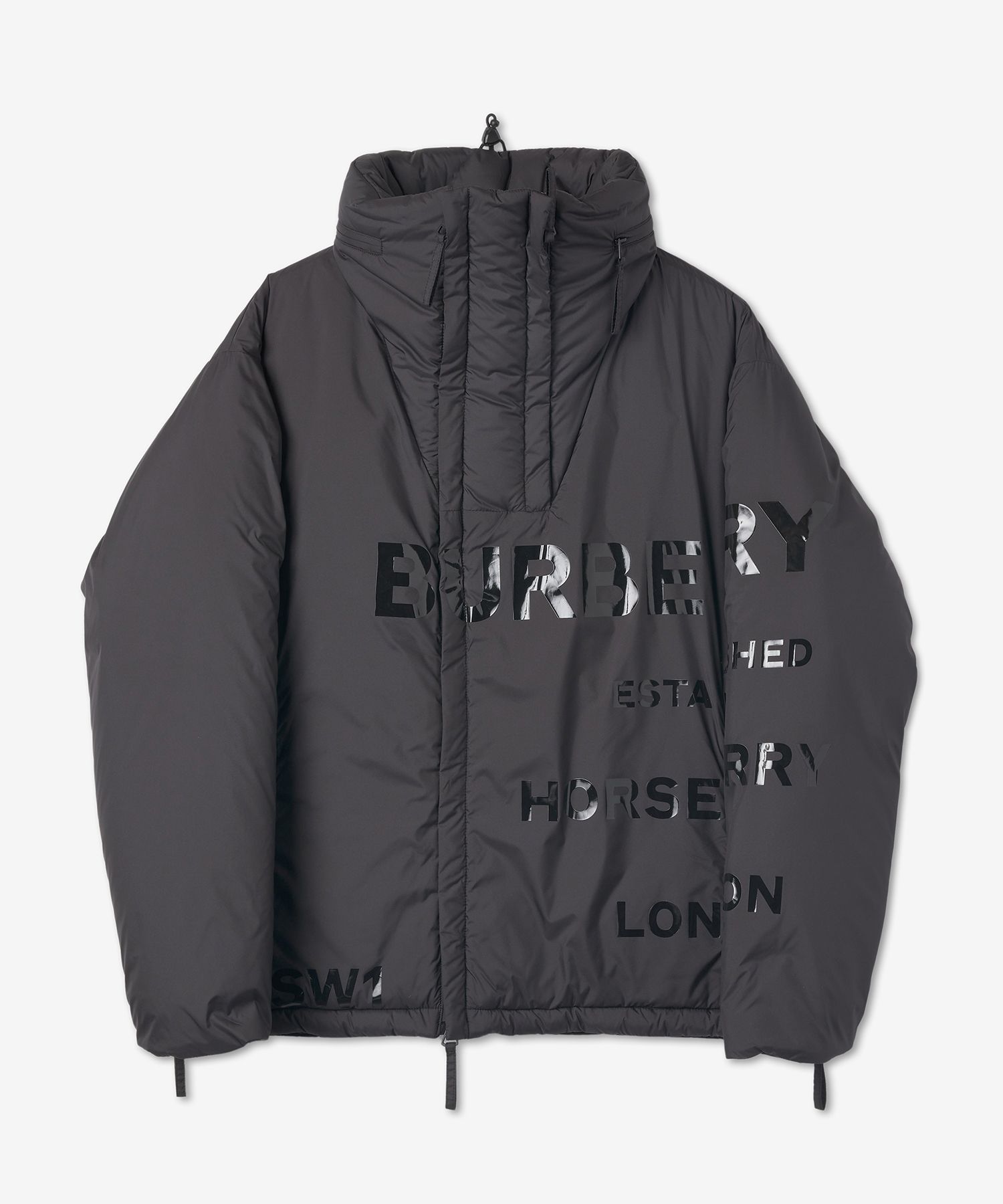 MUSINSA公式 | BURBERRY ホスペリープリントフードパーカー - ブラック 