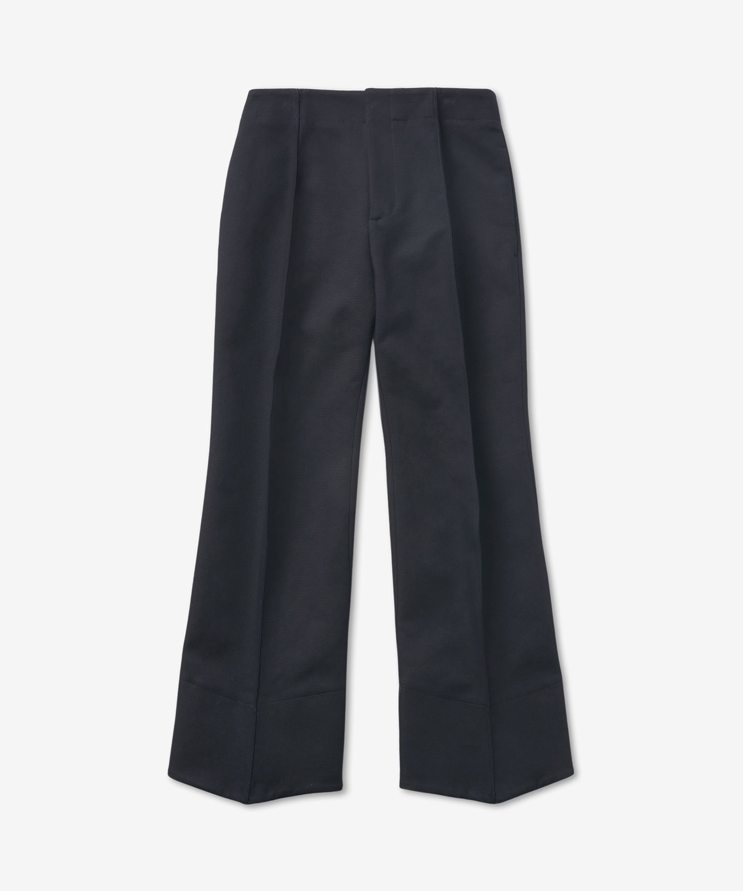 MUSINSA | BOTTEGA VENETA Curved Leg Double Cotton Pants - Space