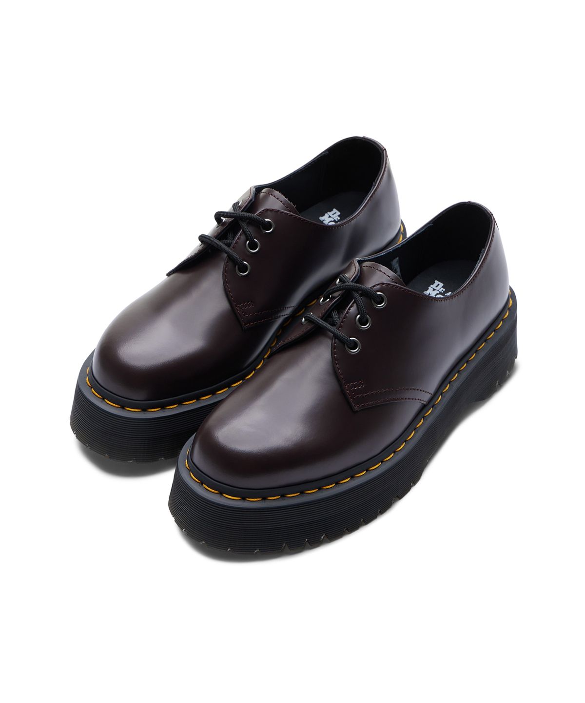 닥터마틴(DR.MARTENS) 1461 3홀 쿼드 스무스 버건디 / 27332626