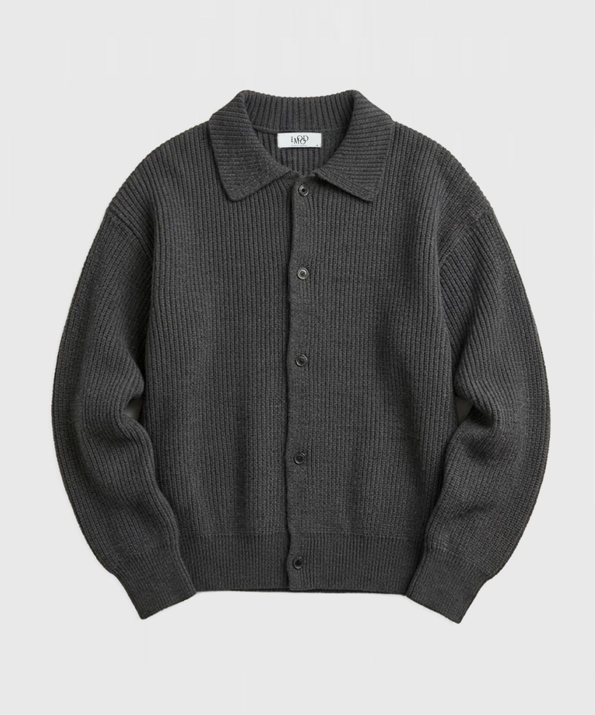 엘무드(LMOOD) 브룩 카라 가디건 ( 2 COLOR )