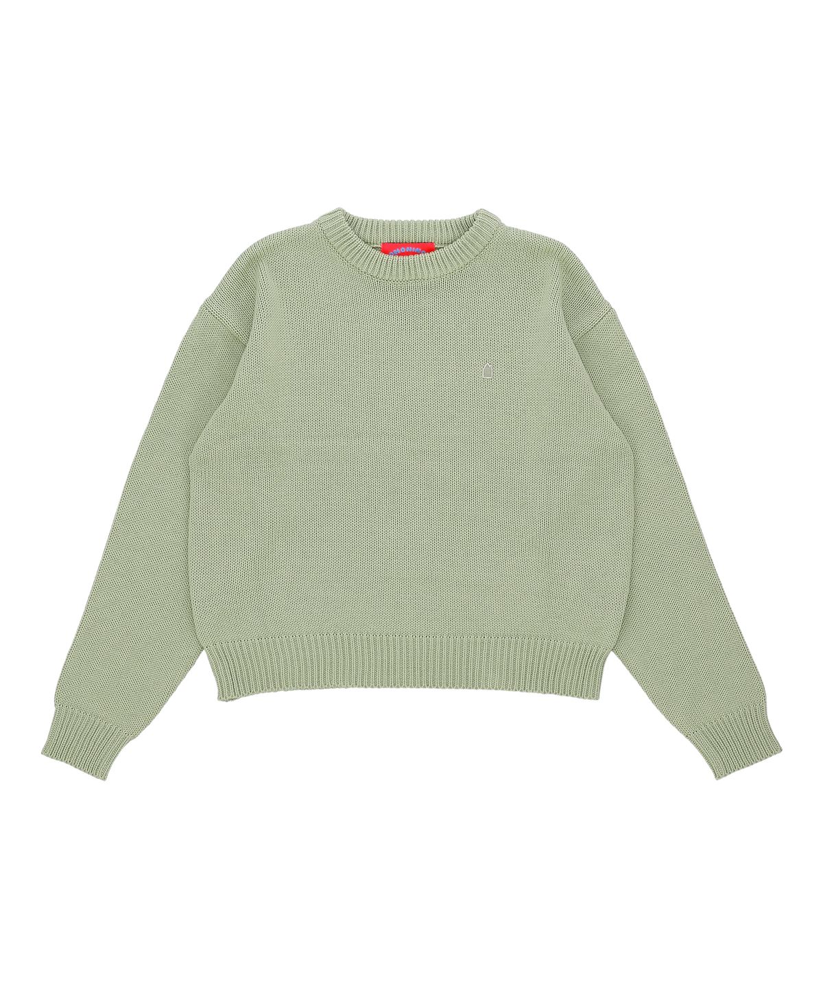 꼬모니노즈(COMONINOZ) BASIC KNIT PULLOVER [MINT]