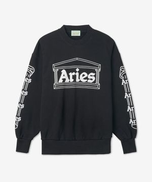 칼럼 맨투맨 - 블랙 / FTAR20001BLK